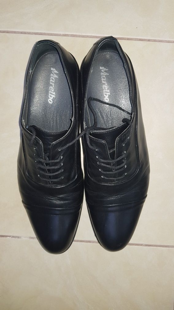 Pantofi eleganti Marelbo din piele naturală Marime 43