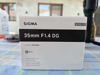 Schimb Sigma F1.4 DG pentru Canon