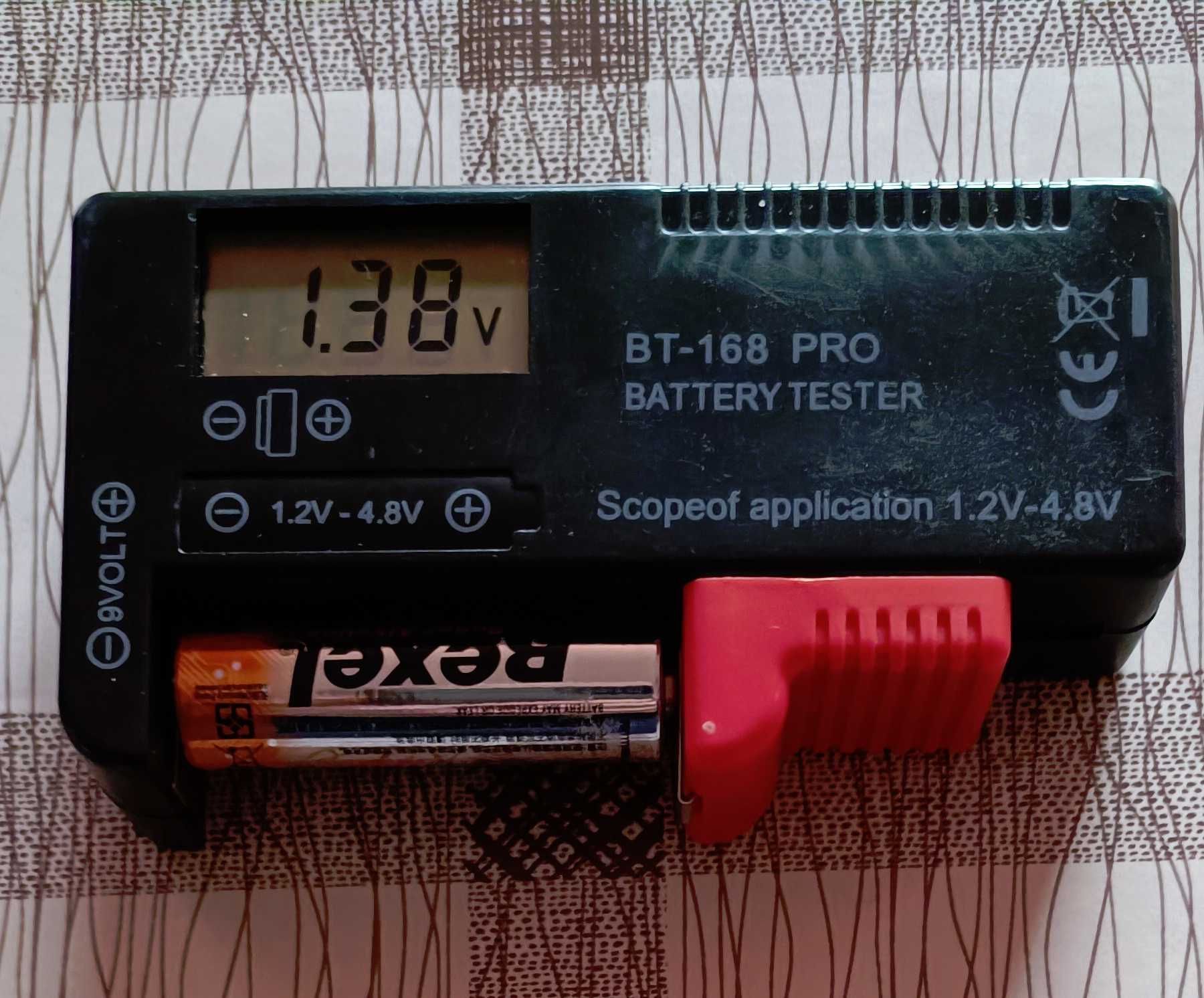 Tester electronic pentru baterii si acumulatori