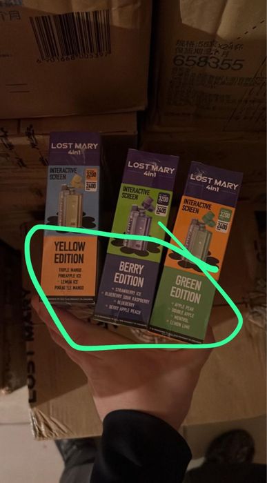 Vape Lost Marry 12800 fumuri /4 arome