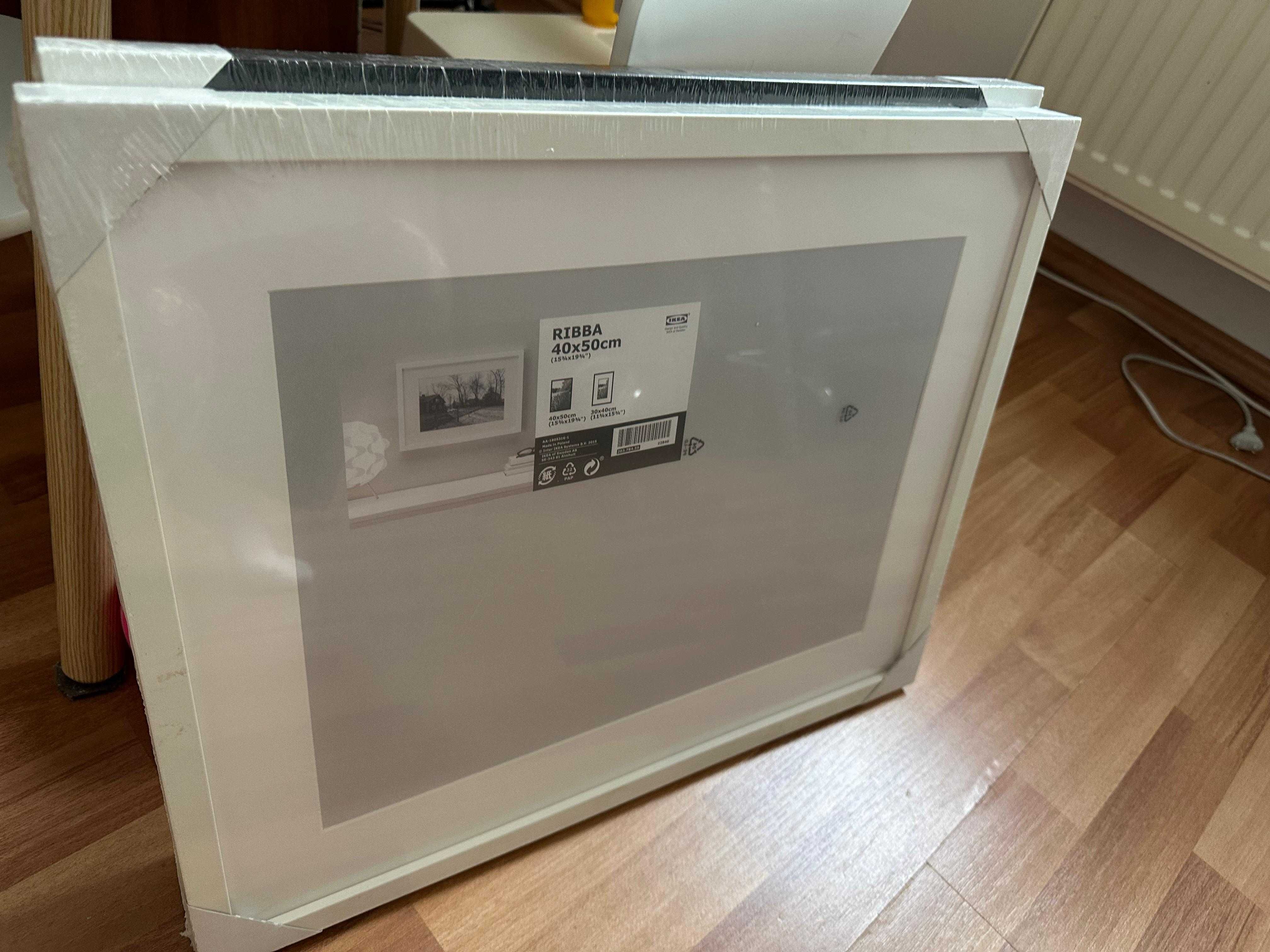 Rame tablou/foto IKEA Ribba | Culori: alb si negru