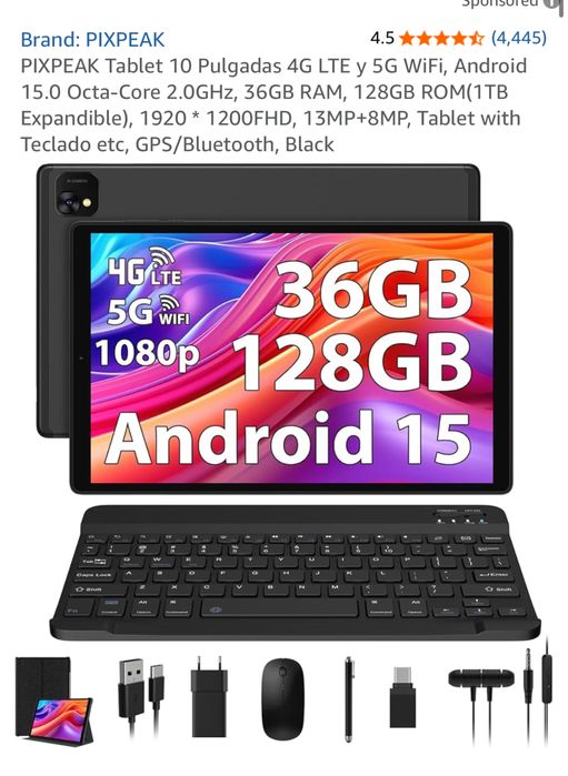 tableta 10.1 inch 128 gb 8 gb ram sim noua sigilata