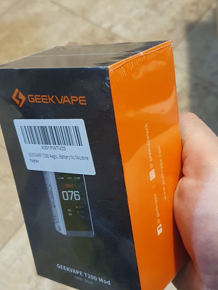 Mod Aegis Touch T200 Geekvape - Silver (sigilat)