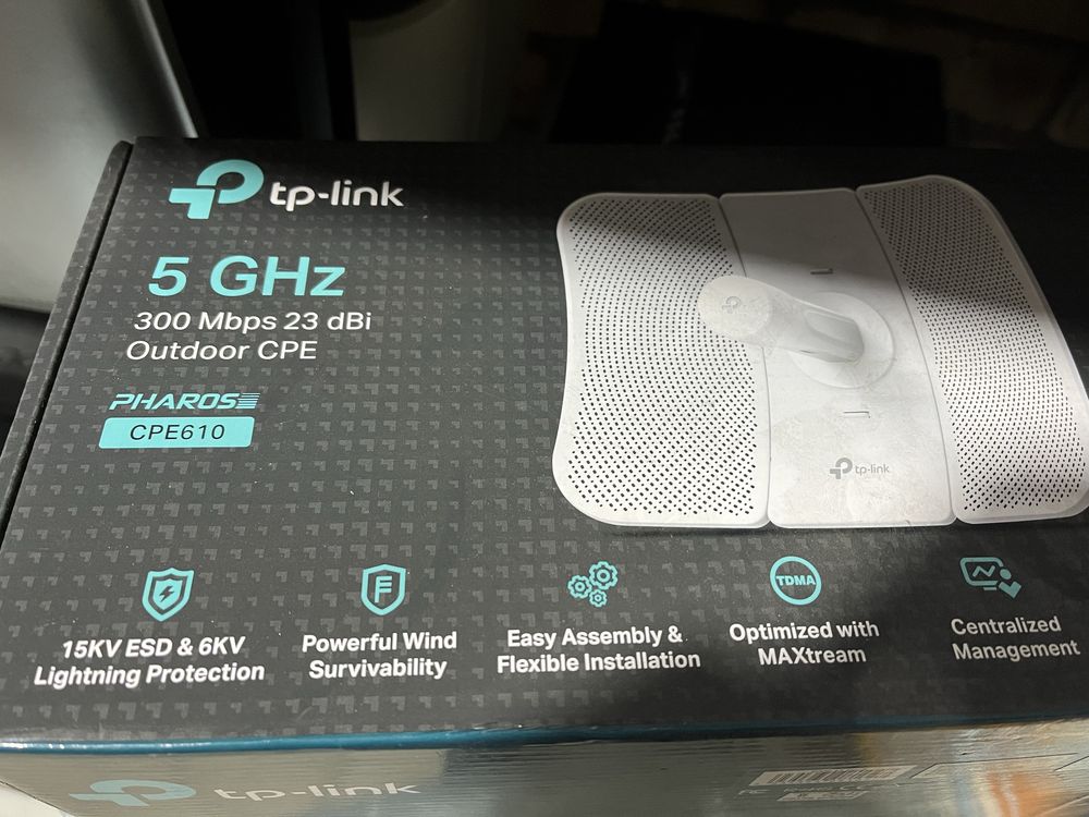 Wi fi направленная антена до 5 км Tp-link cpe610