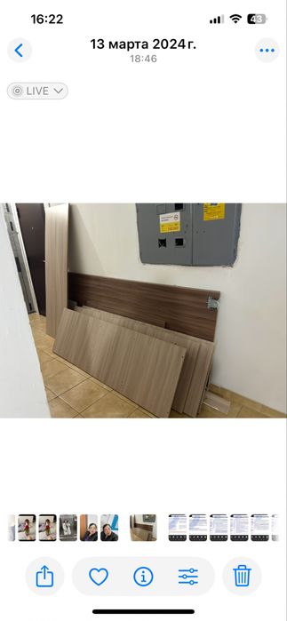 Продам шкаф в разобранном виде