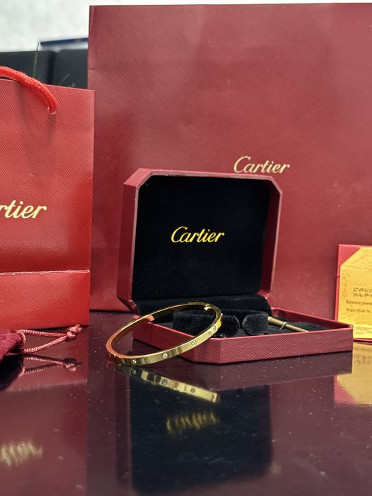 Cartier Златна Гривна