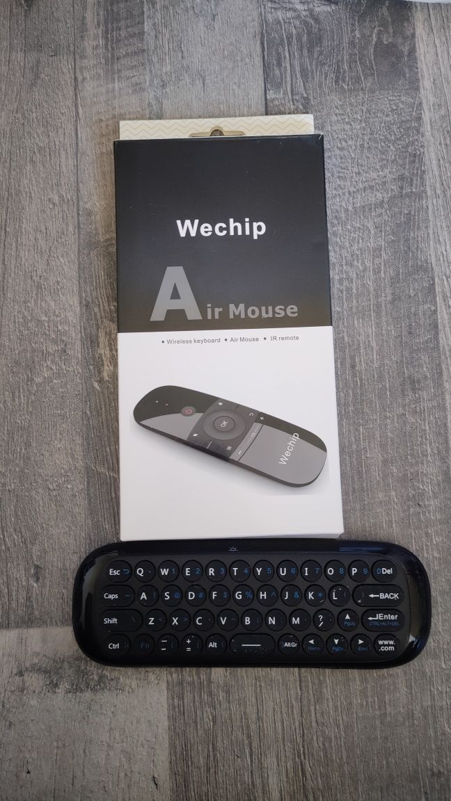 Безжично дистанционно управление и клавиатура за Smart TV, Wechip, And