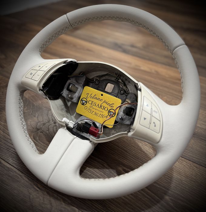 Volan piele nappa naturală Fiat 500