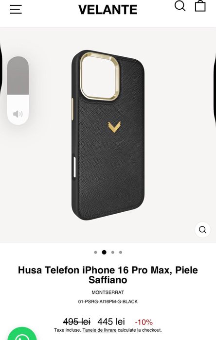 Vand iphone 16 pro max
