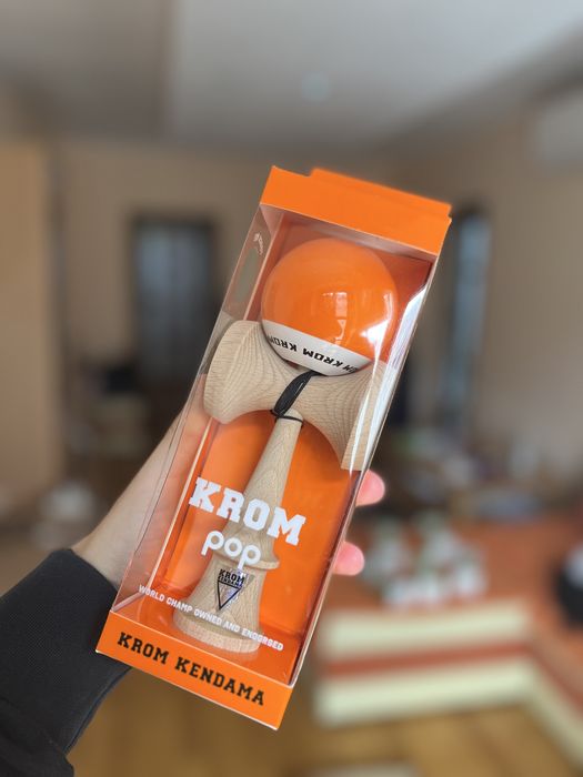 Kendama KROM POP (Portocaliu/Orange)