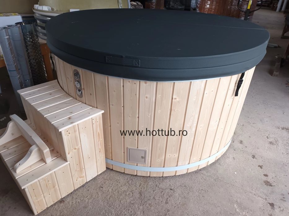 Ciubar din fibra de sticla,soba incorporata, Hidromasaj,led,SUPERPRET!