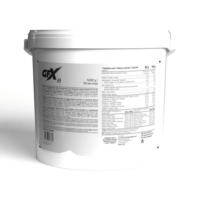 Mass gainer gfx8 5kg ciocolata