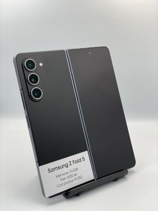 Samsung Z Fold 5 - 512GB memorie, 1 an garantie