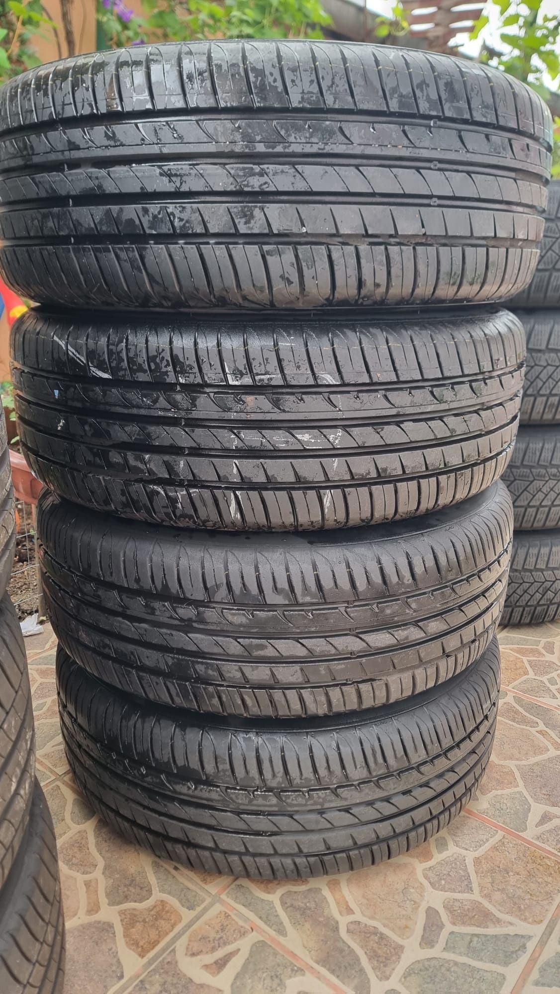 Jante aliaj tucson Anvelope vara 225 60 r17 roti hyundai 5x114,3