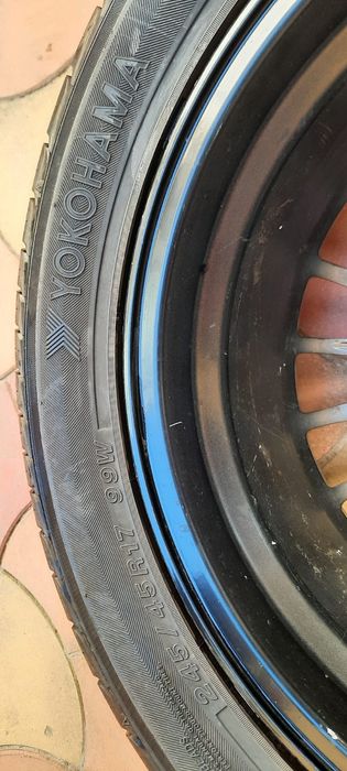 Janta aliaj 17 / 7J / 5 prezoane cu anvelopa 245 / 45/ R17 Yokohoma