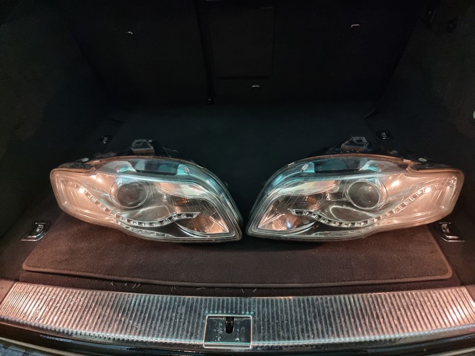 Faruri Audi A4 B7 lupă si led
