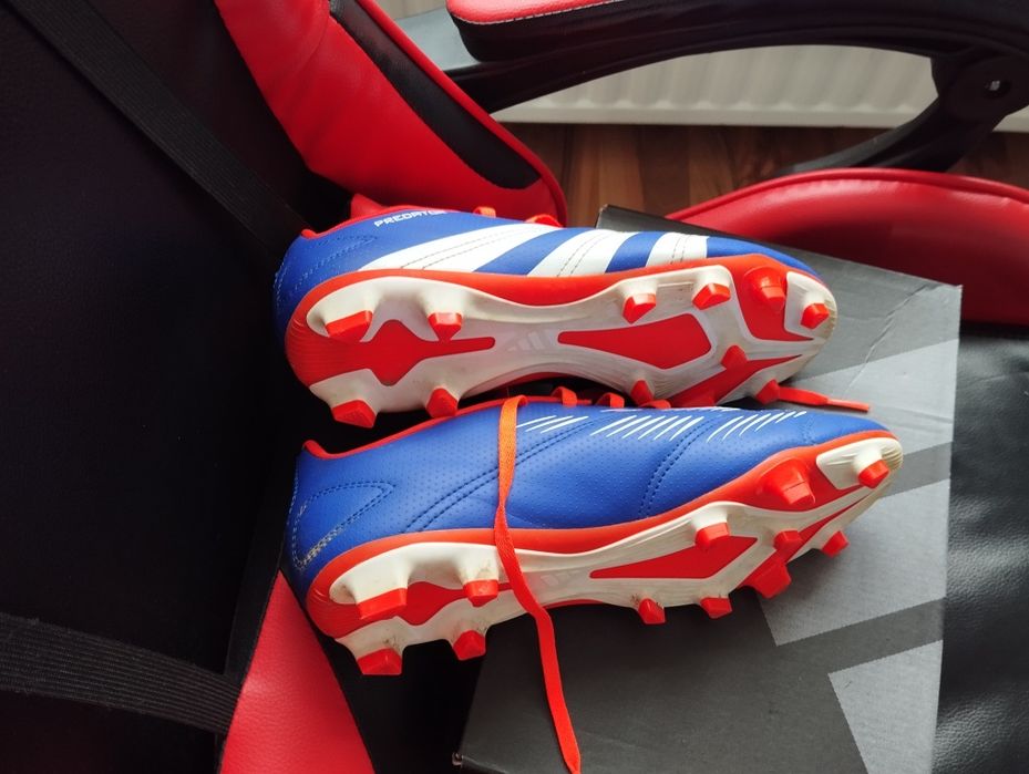 Ghete fotbal adidas iarba, 38 2/3