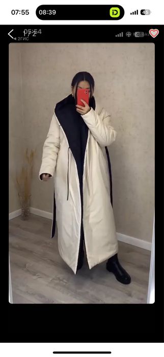 Зимний пуховик женский