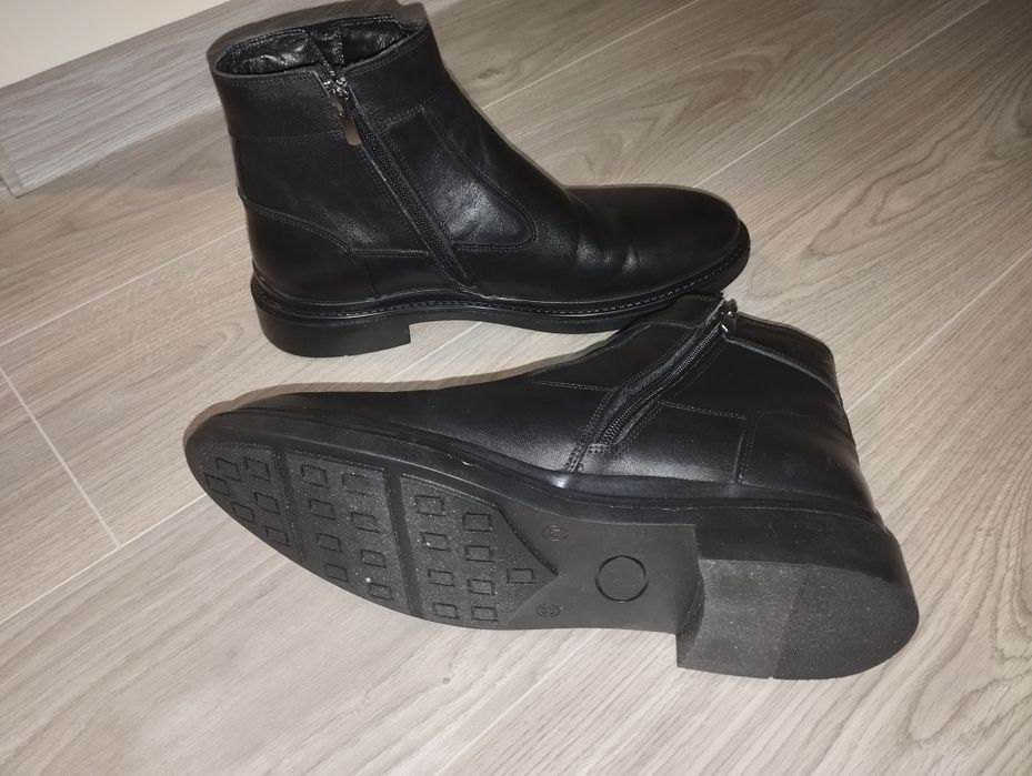 Мъжки боти естествена кожа 41