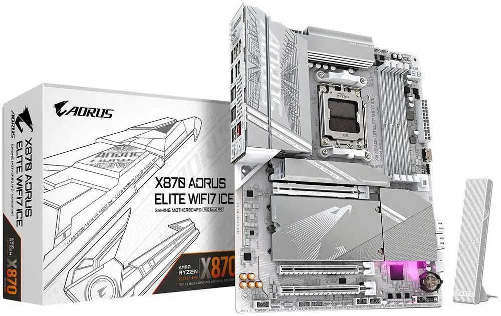 Материнская плата GIGABYTE X870 AORUS ELITE ICE