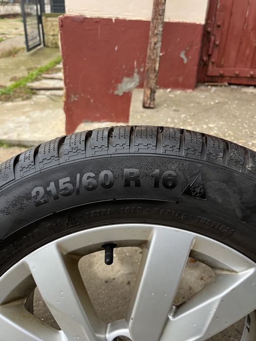 Jante R 16+cauciucuri iarna VW Passat B8