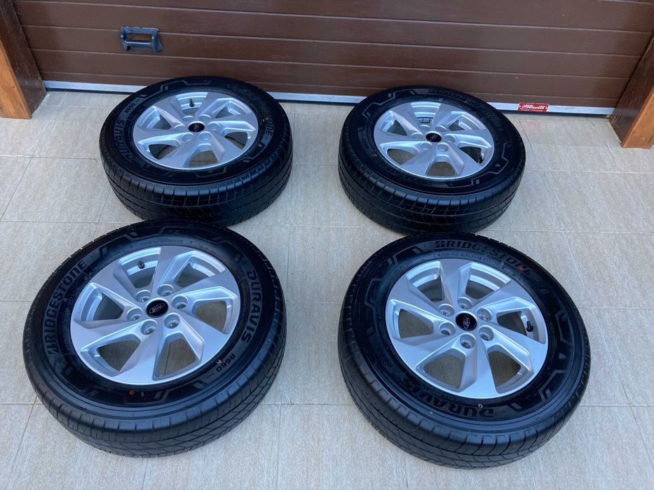 Jante Ford Transit Custom R16+Bridgestone noi 215/65R16C DOT0925 6x120