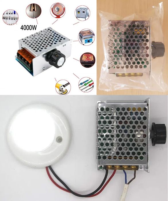 4000w 220V Variator tensiune regulator turatie motor curent alternativ