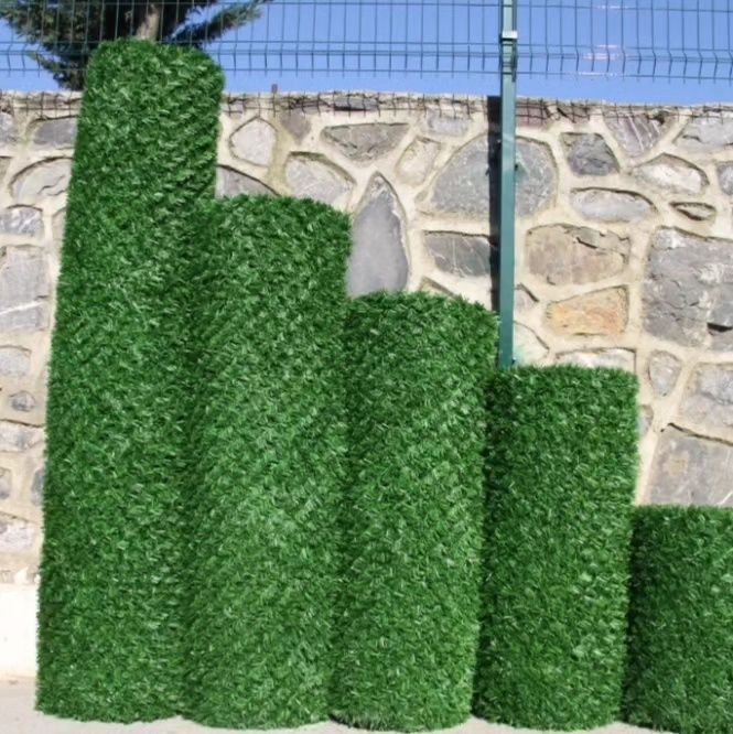 Зелёный забор ограждение из сетки рабицысетка рабица