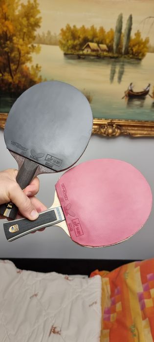 tenis de masă Butterfly tgy 05 Nittaku paleta lemn