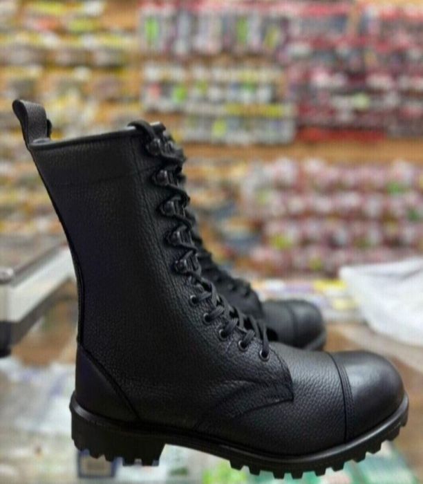 Берцы летние кожа натуралка