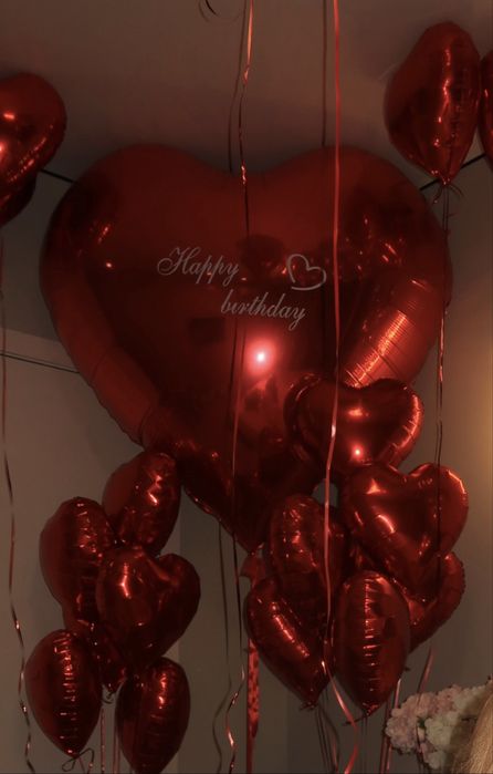 Воздушные шарики, гигантский шарик сердечко