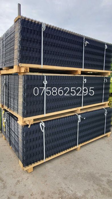 Constructie gard /gri antracit/ H2m fir 4mm   140 lei m.l  / firma