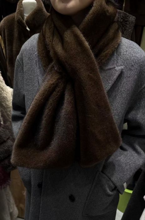 Манишка из премиального экомеха