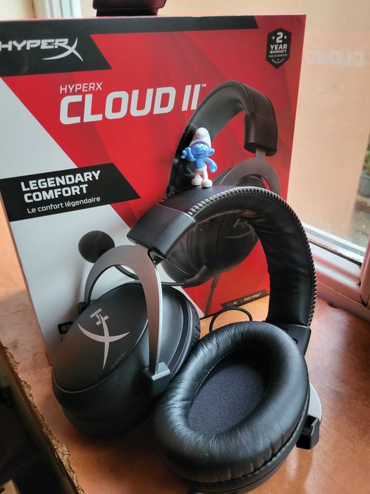 Casti Gaming HyperX Cloud 2  la cutie - 7.1 Surround - Impecabile
