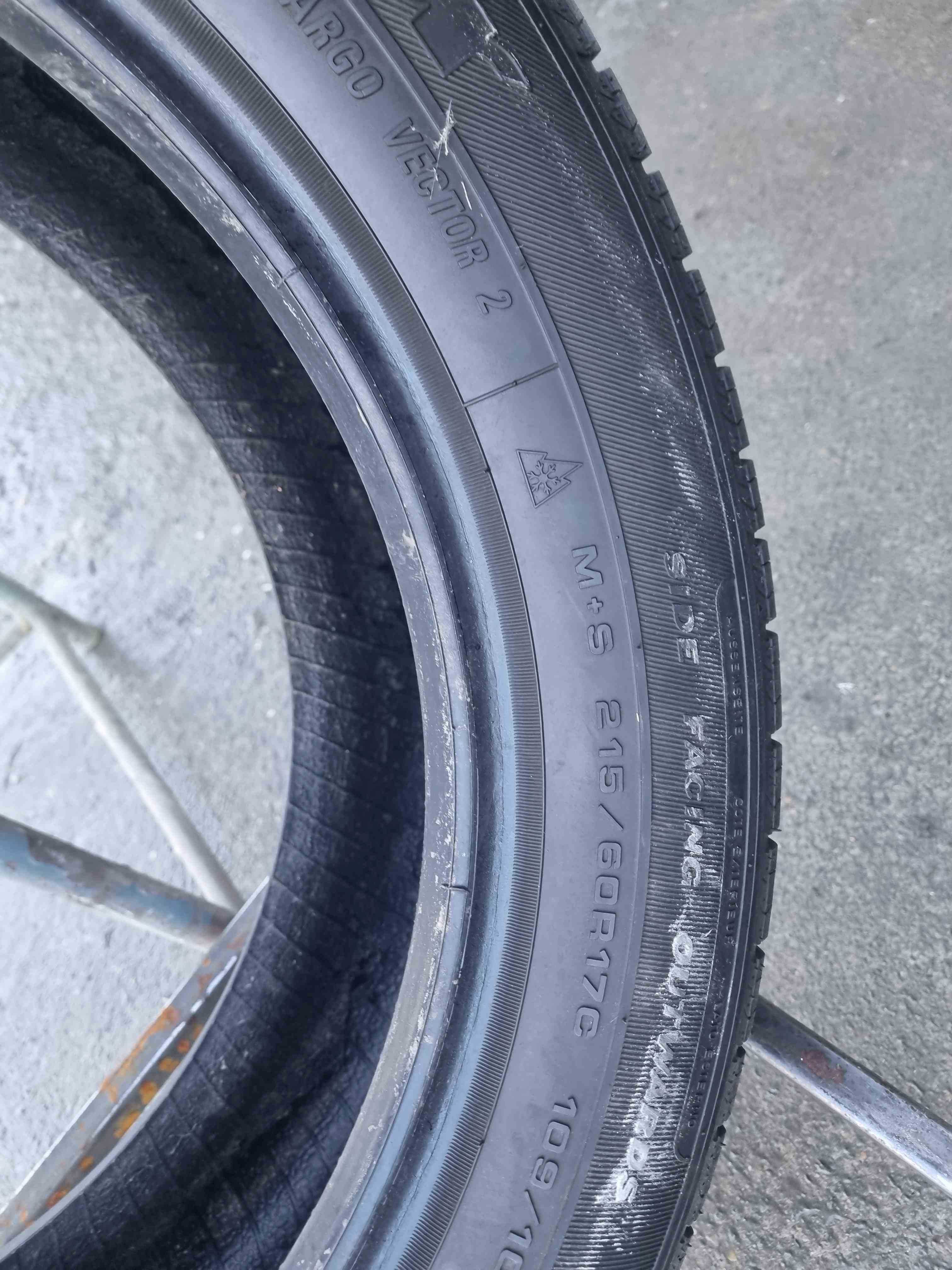 SET 2 Anvelope All Season 215/60 R17C GOODYEAR Cargo Vector 2 109/107T