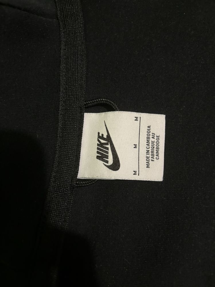 Hanorac Nike Tech negru/gri