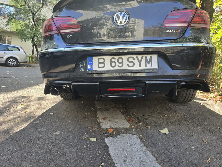 Diffuser vw cc-Negru lucios