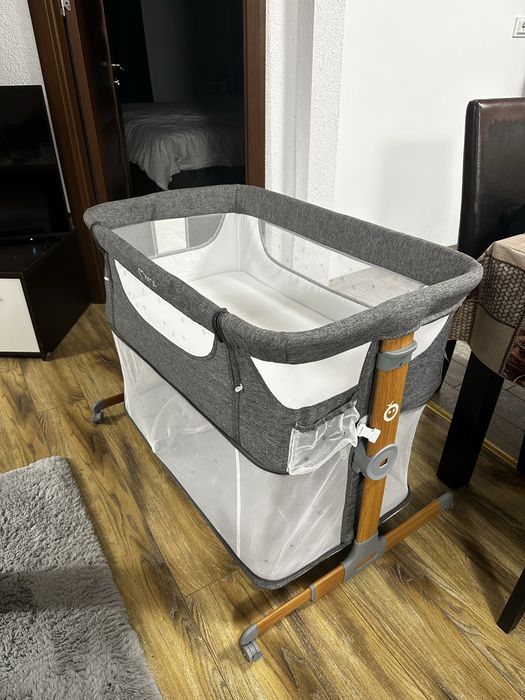 Patut co-sleeper 4 in 1 Smart Bed, Grey, MoMi