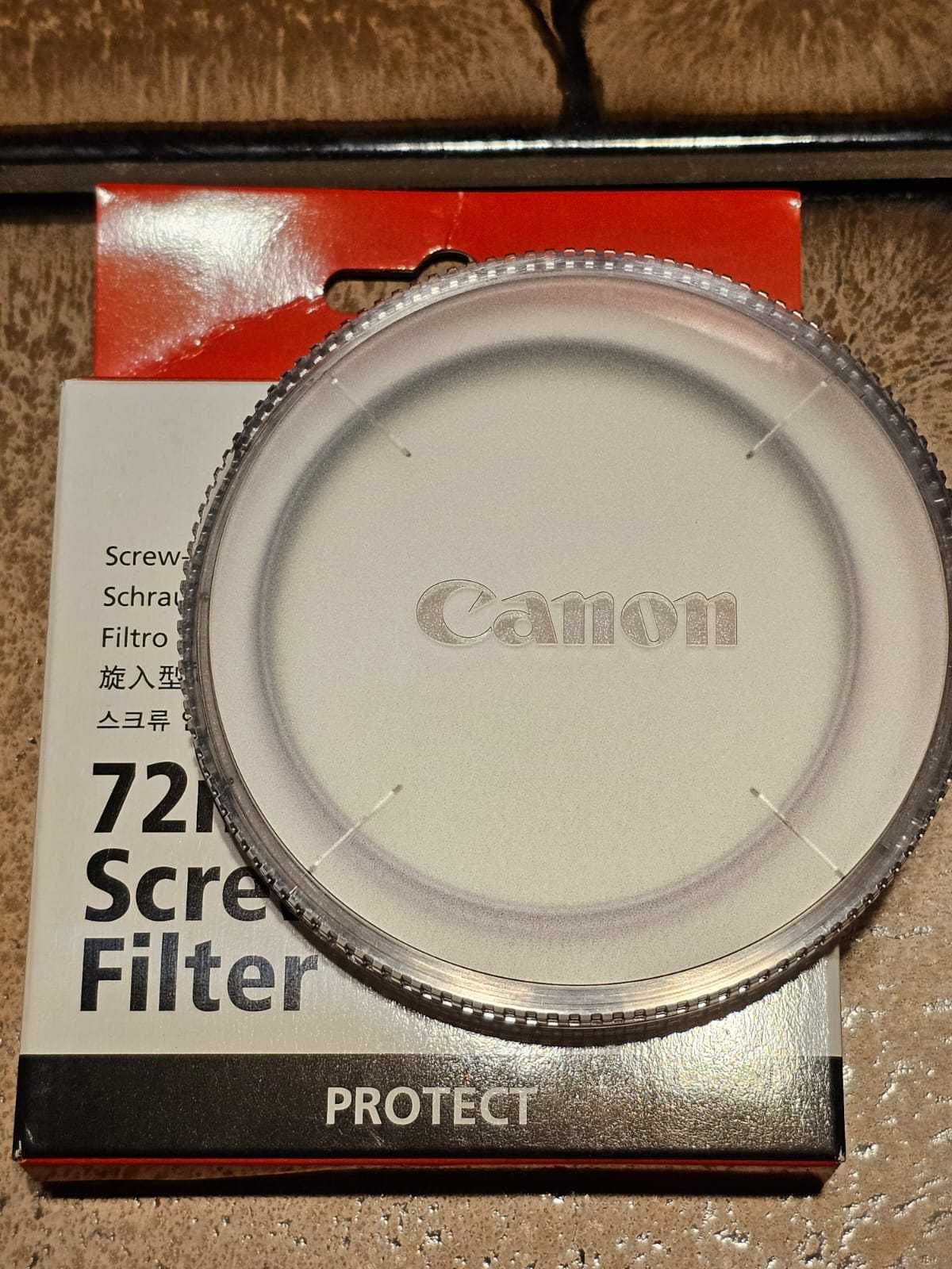Vand filtu Canon protectie 72mm