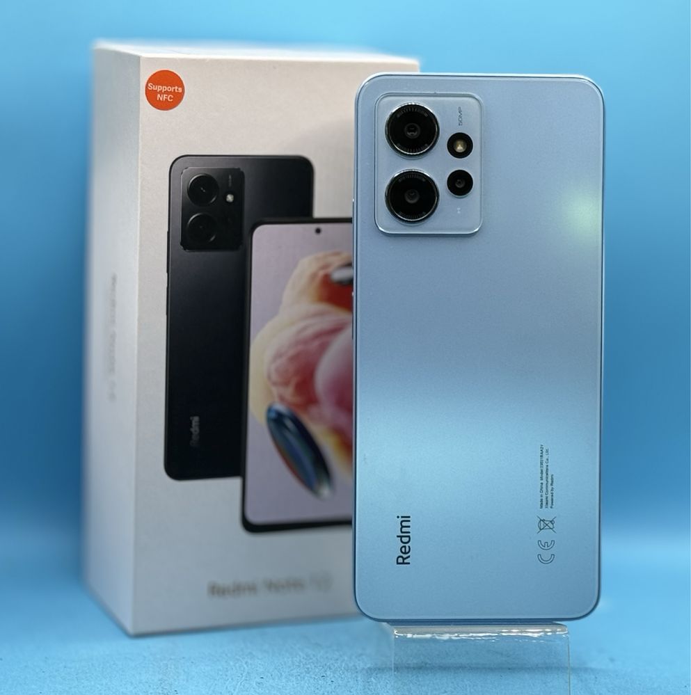 ГАРАНЦИОНЕН!!! Xiaomi Redmi Note 12, 128GB, 4GB RAM, 4G, Ice Blue