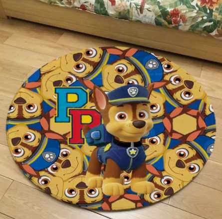 Пес Патрул килимче, 40см, Чейс, Paw Patrol Carpet, стелки