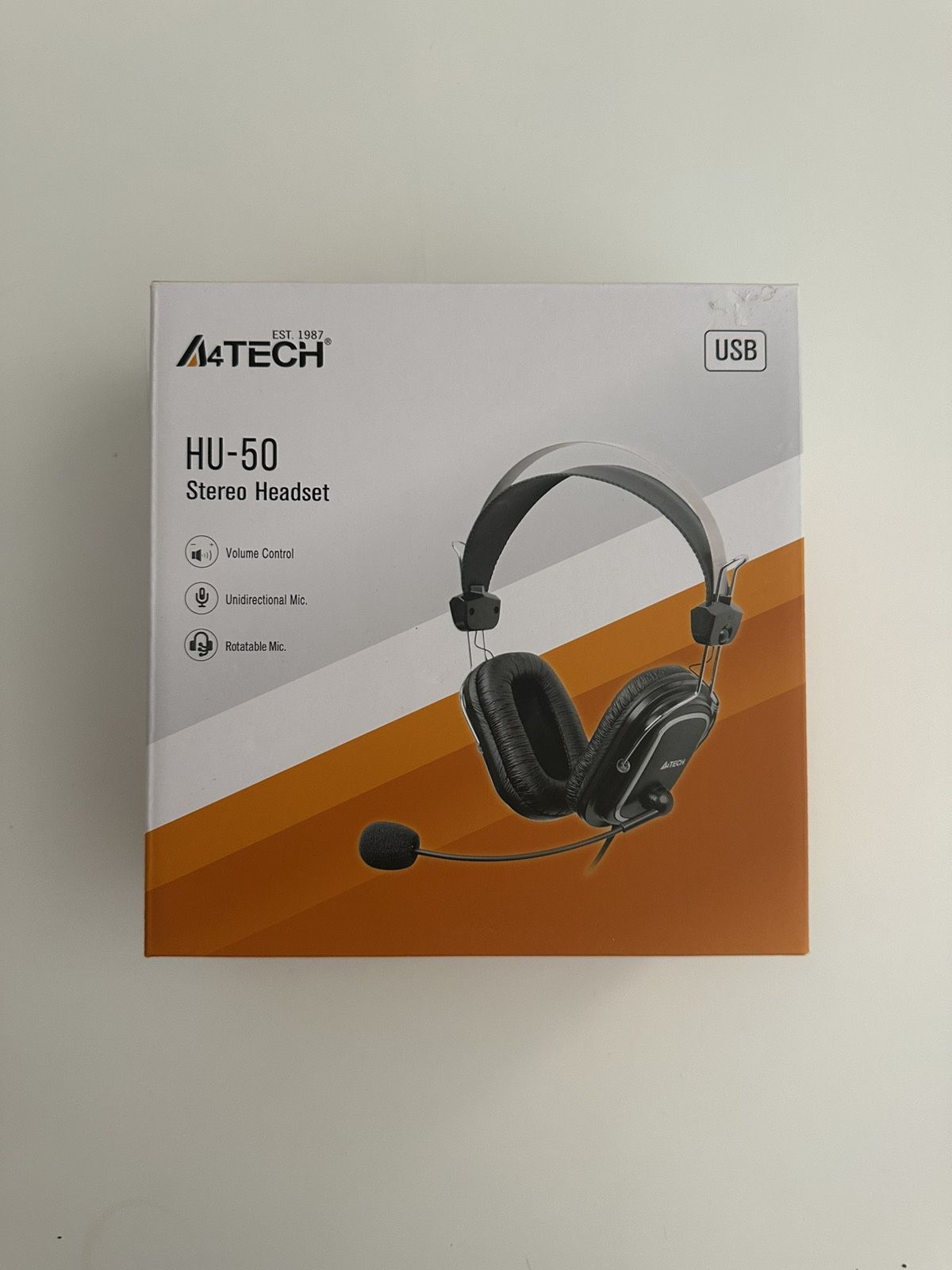 Слушалки с микрофон A4Tech HU-50