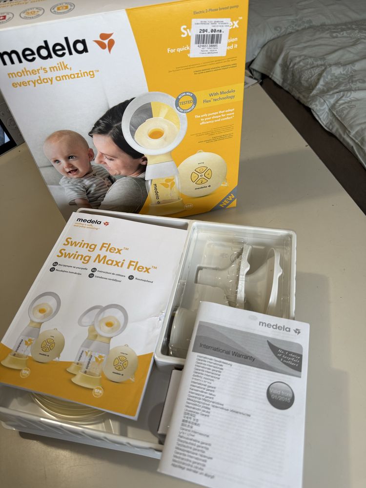 MEDELA Swing Flex двуфазна електрическа помпа за кърма