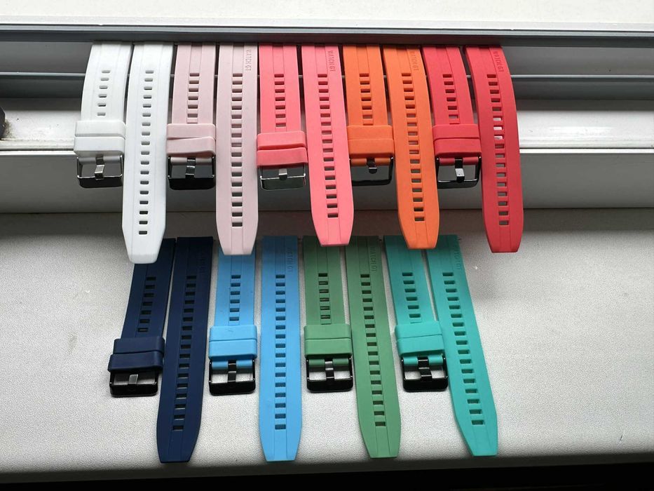 Curele silicon Huawei Watch GT2, GT3(42 mm) (2 curele la 50 lei)