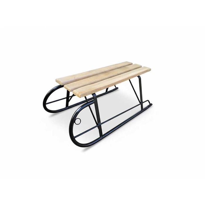 Sanie din metal si lemn mica color