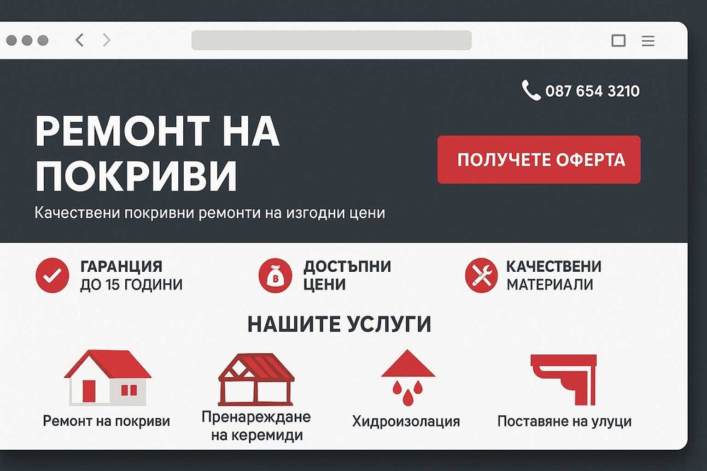 Изработка на евтин сайт и пълна поддръжка