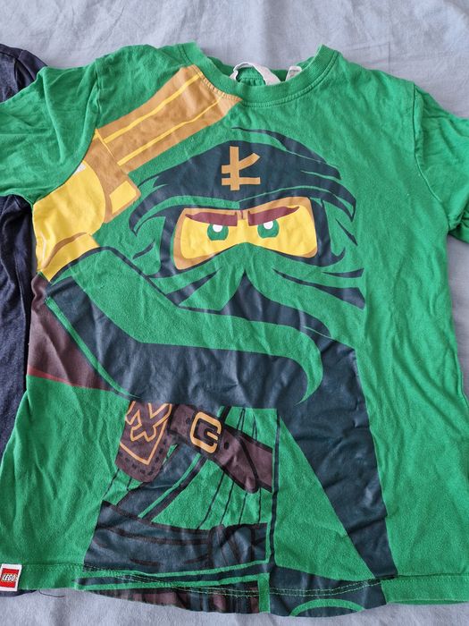 Lot 4 tricouri H&M ninjago, mar 122-128