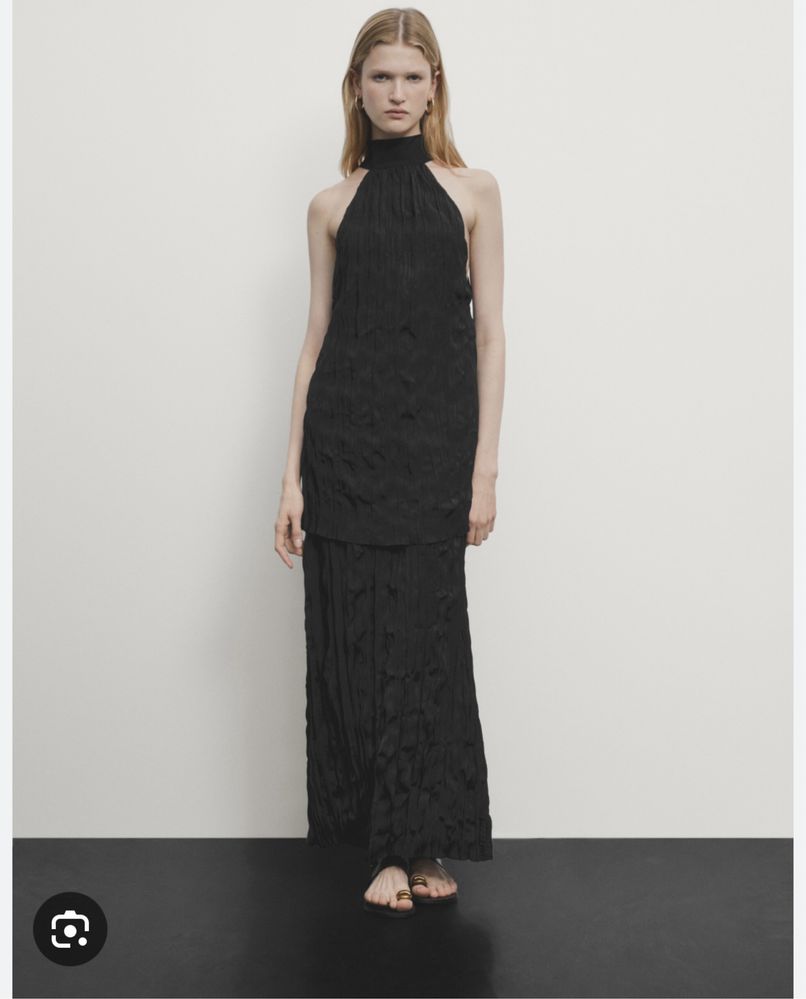 Платье Massimo dutti halter