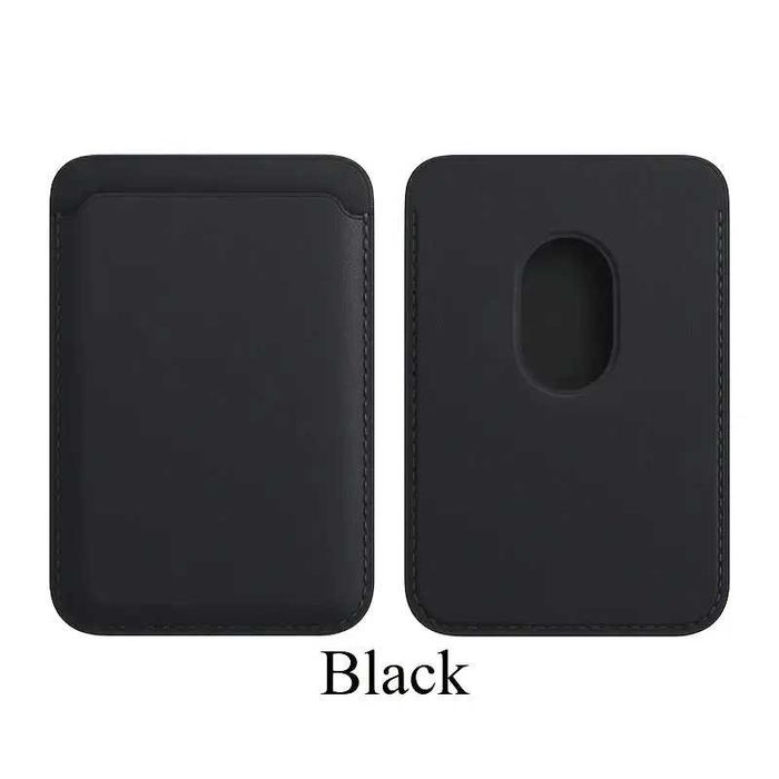 Portofel Magnetic Pentru Iphone / Culoare NEGRU