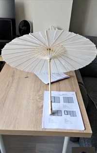 Продам зонты  для свадьбой церемонии белый бумажные